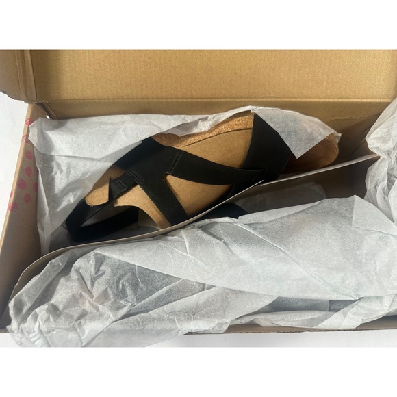 Eurosoft Gianetta Black Strappy Slingback Sandals Womens 9.5 New - Picture 5 of 5